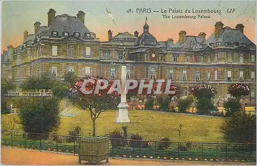 Cartes postales Paris Le Palais du Luxembourg