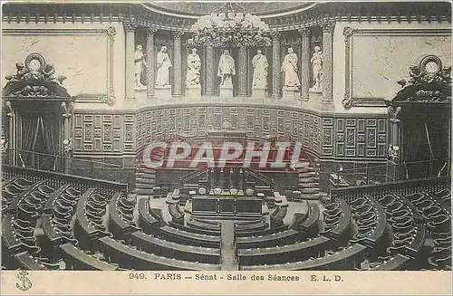 Cartes postales Paris Senat Salle des Seances