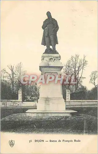 Ansichtskarte AK Dijon Statue de Francois Rude