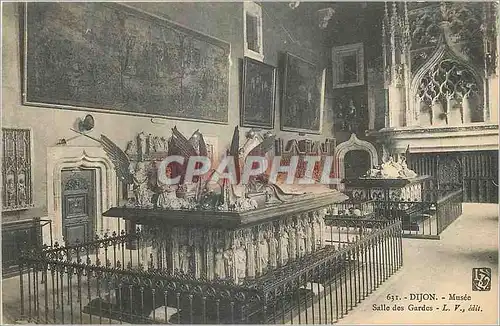 Cartes postales Dijon Musee Salle des Gardes