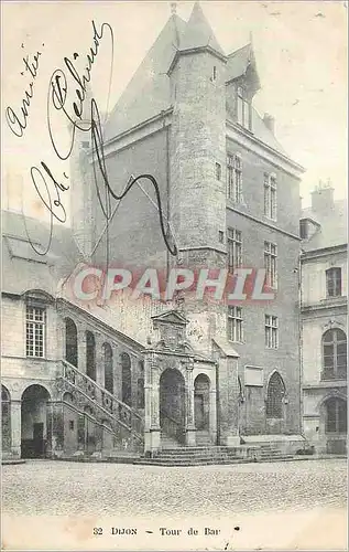 Cartes postales Dijon Tour de Bar