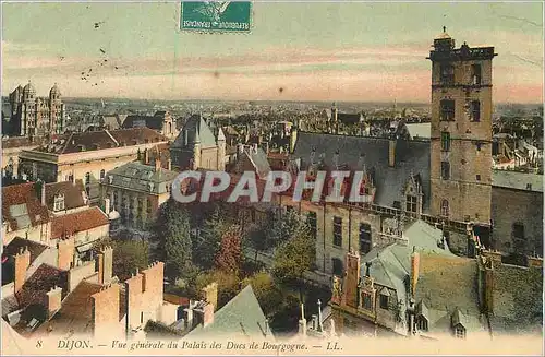 Ansichtskarte AK Dijon Vue Generale du Palais des Ducs de Bourgogne