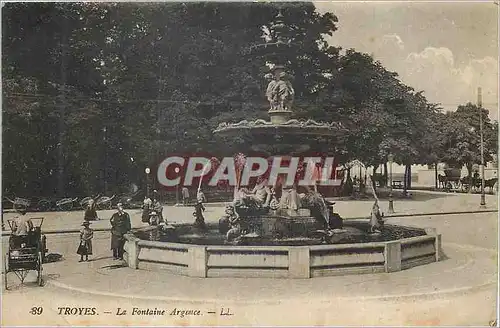 Cartes postales Troyes La Fontaine Argence