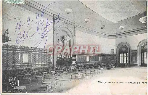 Cartes postales Vichy Le Parc Salle du Repos