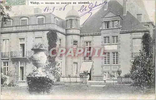 Ansichtskarte AK Vichy Maison de Madame de Sevigne