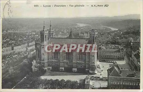 Cartes postales Lyon Fourviere Vue Generale