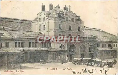 Cartes postales Dijon La Gare