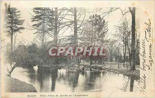 Cartes postales Dijon Piece d'Eau du Jardin de l'Arquebuse