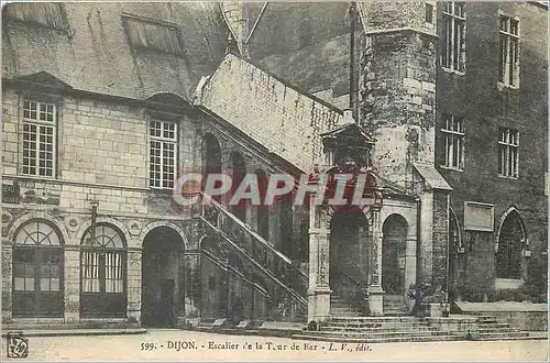 Cartes postales Dijon Escalier de la Tour de Bar