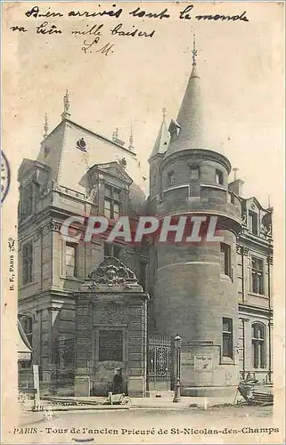 Cartes postales Paris Tour de l'ancien Prieure de St Nicolas des Champs