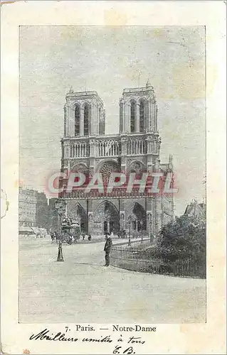 Cartes postales Paris Notre Dame