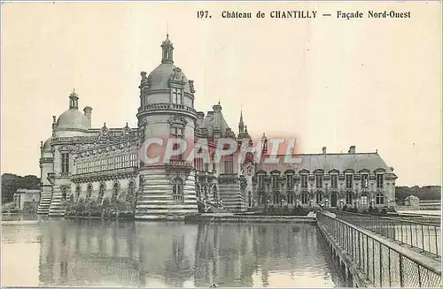 Cartes postales Chantilly Facade Nord Ouest