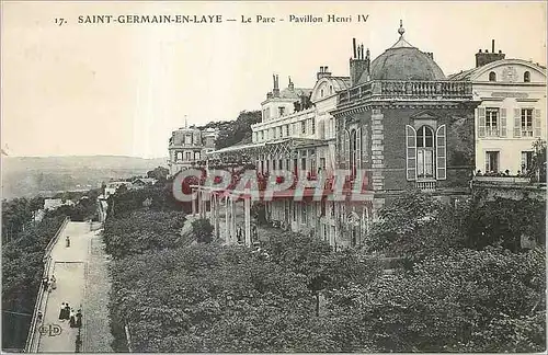 Cartes postales Saint Germain en Laye Le Parc Pavillon Henri IV