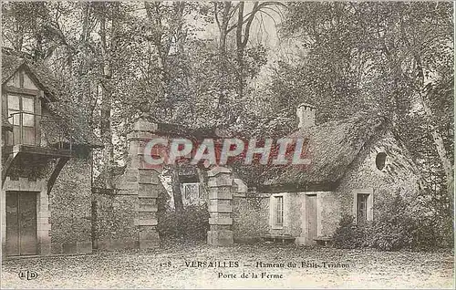 Cartes postales Versailles Hameau du Petit Trianon Porte de la Ferme