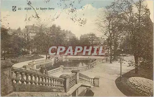 Cartes postales Dijon Le Square Darcy