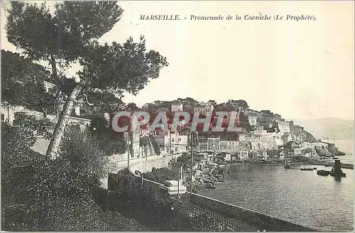 Cartes postales Marseille Promenade de la Corniche (Le Prophete