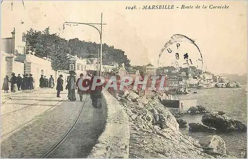 Cartes postales Marseille Route de la Corniche