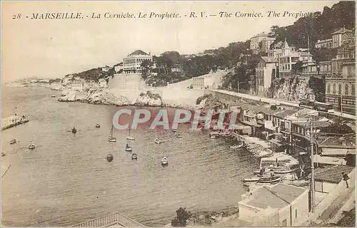 Cartes postales Marseille La Corniche La Prophete