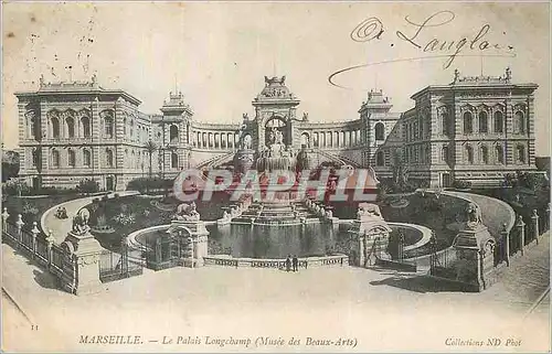 Cartes postales Marseille Palais Longchamp (Musee des Beaux Arts)