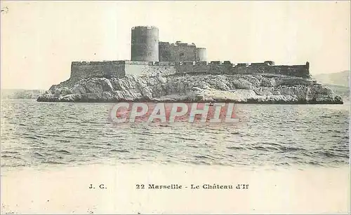 Cartes postales Marseille Le Chateau d'If