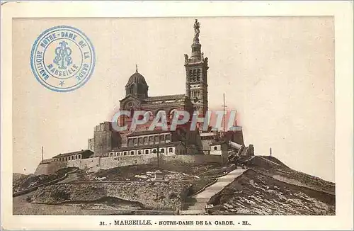 Cartes postales Marseille Notre Dame de la Garde