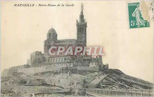 Cartes postales Marseille Notre Dame de la Garde