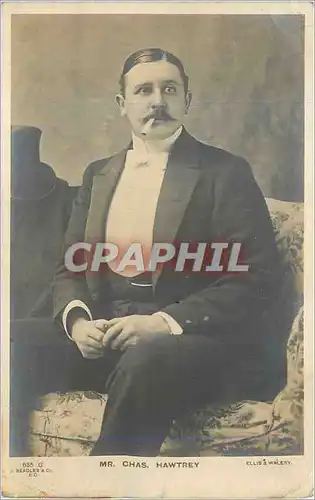 Cartes postales Mr Chas Hawtrey Tabac Cigarette theatre