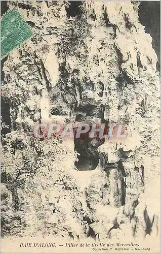 Ansichtskarte AK Baie d'Along Pilier de la Grotte des Merueilles