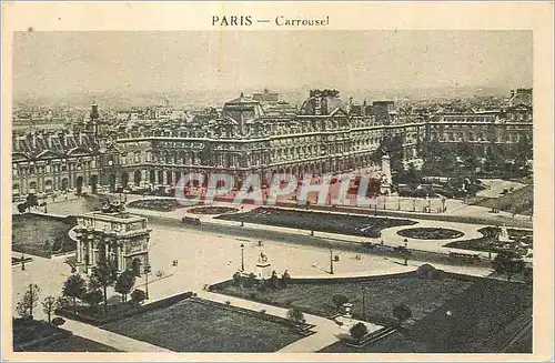 Cartes postales Paris Carrousel