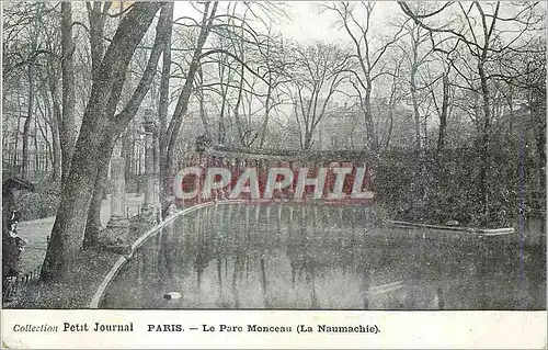 Ansichtskarte AK Paris le Parc Monceau (la Naumachie)