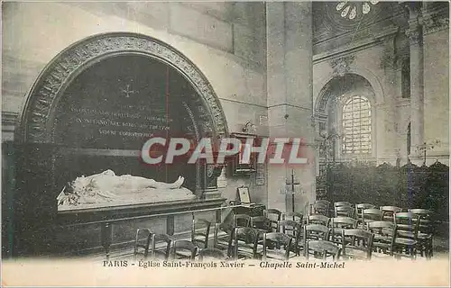 Ansichtskarte AK Paris Eglise Saint Francois Xavier Chapelle Saint Michel