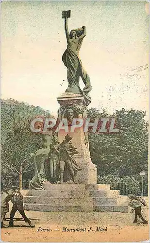 Cartes postales Paris Monument J Mace