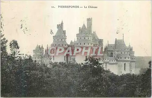 Cartes postales Pierrefonds le Chateau