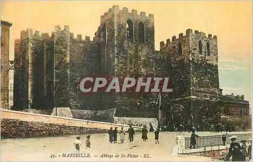 Cartes postales Marseille Abbaye de St Victor