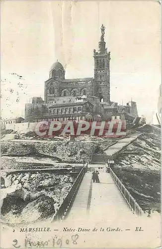 Cartes postales Marseille Notre Dame de la Garde