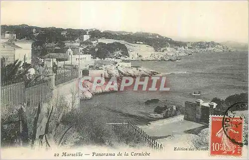 Cartes postales Marseille Panorama de la Corniche