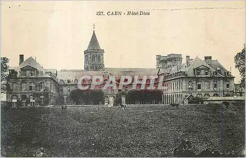 Cartes postales Caen Hotel Dieu