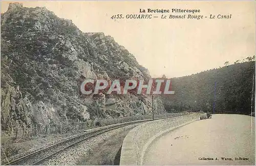 Cartes postales Gouarec le Bonnet Rouge le Canal la Bretagne Pittoresque
