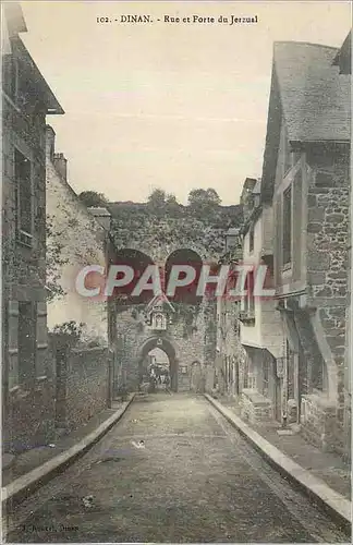 Cartes postales Dinan Rue et Porte du Journal
