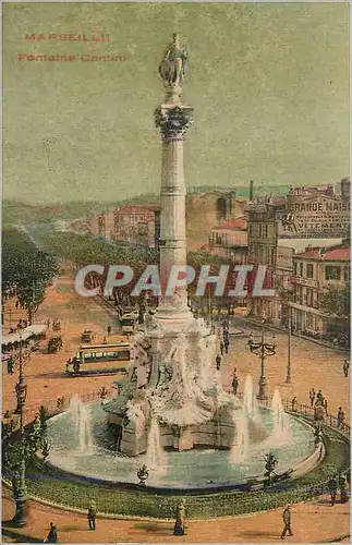 Cartes postales Marseille Fontaine Cantini