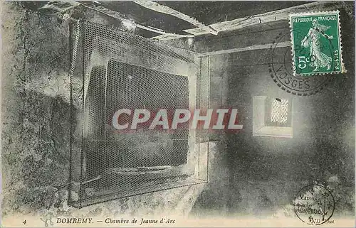 Cartes postales Domremy Chambre de Jeanne d'Arc
