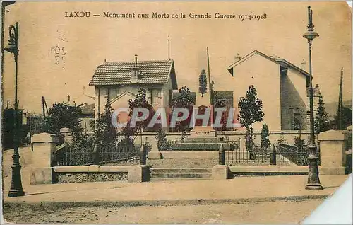 Ansichtskarte AK Laxou Monument aux Morts de la Grande Guerre 1914 1918 Militaria WWI