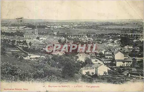 Ansichtskarte AK Environs de Nancy Laxou vue Generale