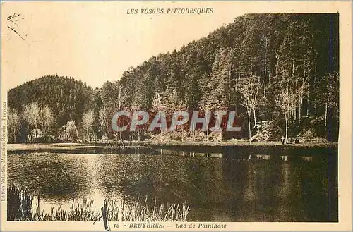 Ansichtskarte AK Bruyeres Lac de Pointhaie les Vosges Pittoresques