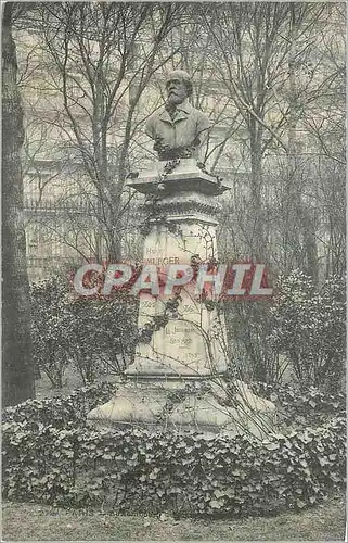 Cartes postales Paris Statue Henry Murger