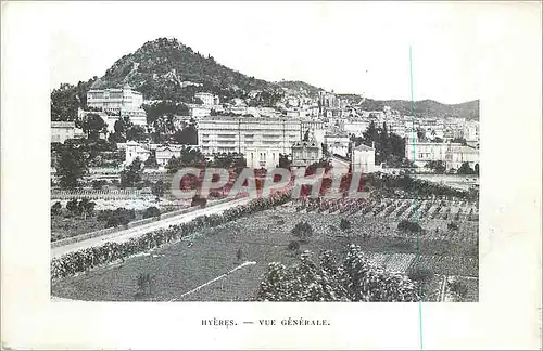 Cartes postales Hyeres vue Generale