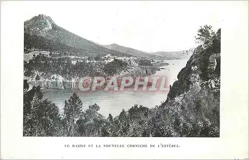 Ansichtskarte AK Le Massif et la Nouvelle Corniche de l'Esterel