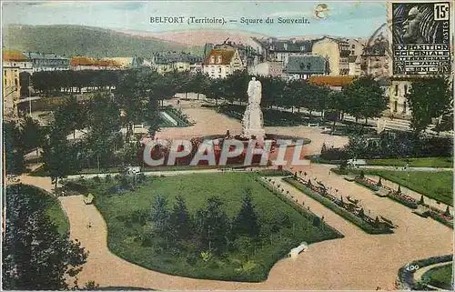 Cartes postales Belfort (Territoire) Square du Souvenir
