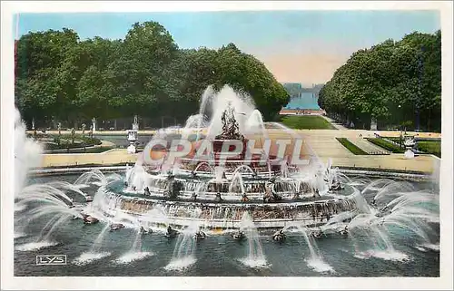 Moderne Karte Versailles le Bassin de Latone(Grandes Eaux)