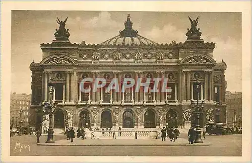 Cartes postales Les Petits Tableaux de Paris l'Opera Construit par Ch Garnier de 1862 a 1875